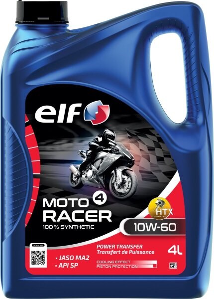 Oil Moto 4 Racer 10w-60 Syn 4l