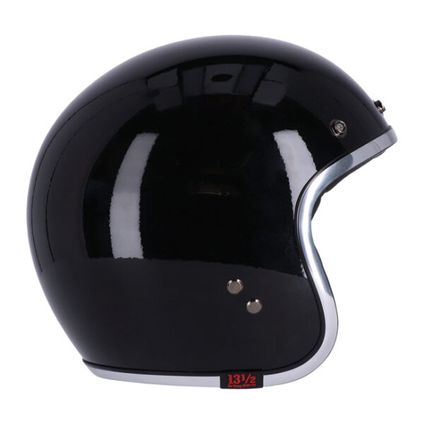 13 1/2 Skull bucket helmet black Size S