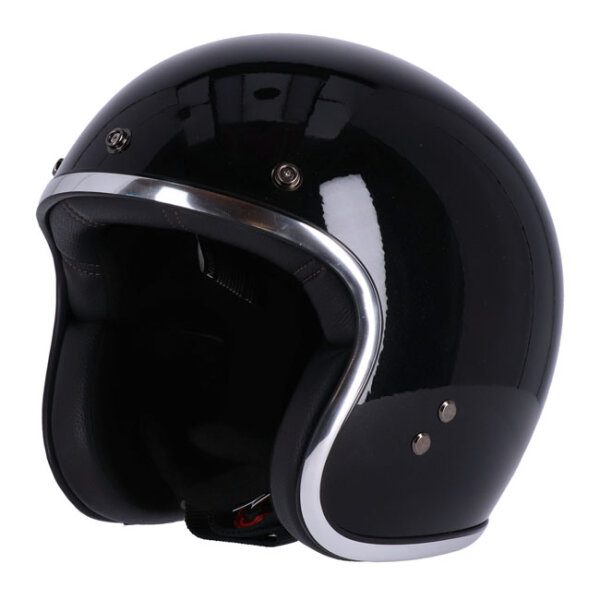 13 1/2 Skull bucket helmet black Size S