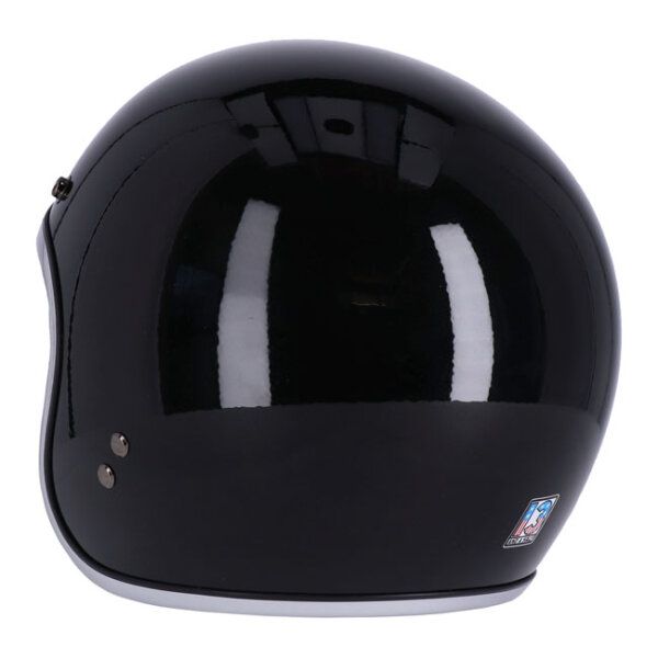 13 1/2 Skull bucket helmet black Size S