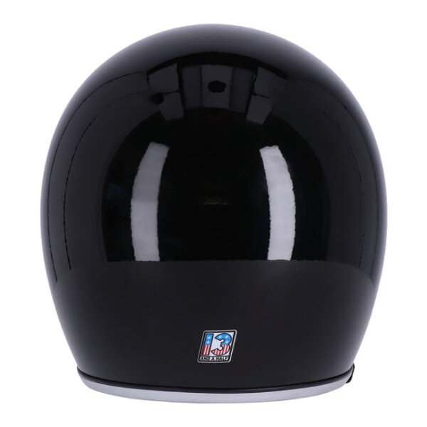 13 1/2 Skull bucket helmet black Size S