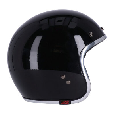 13 1/2 Skull bucket helmet black Size S