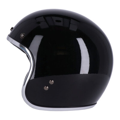 13 1/2 Skull bucket helmet black Size S