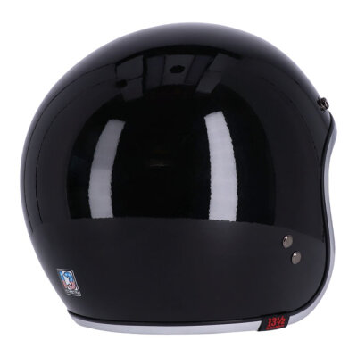 13 1/2 Skull bucket helmet black Size S