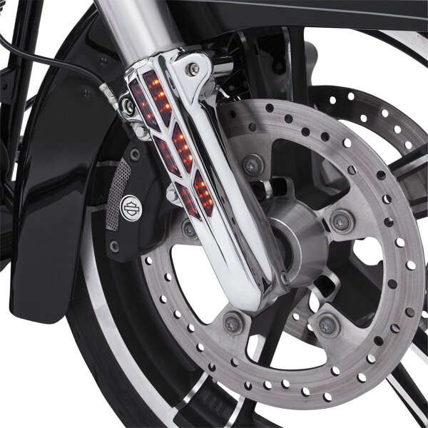 Cover Lower Leg Chrome/amber