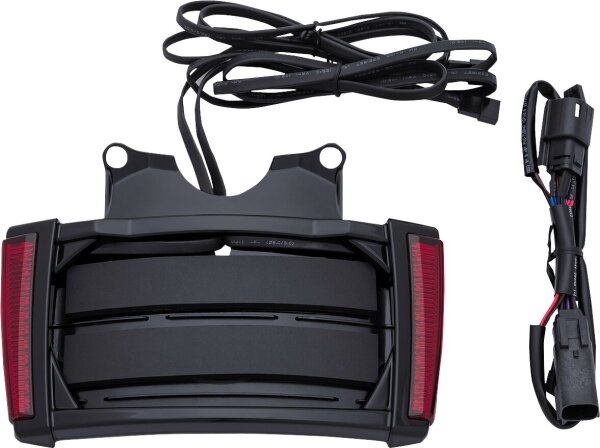 Frame Lp W/leds Blk/red