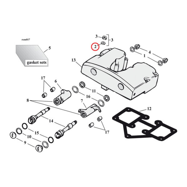 Flat washers | Lieferumfang: Nur ein Teil des...