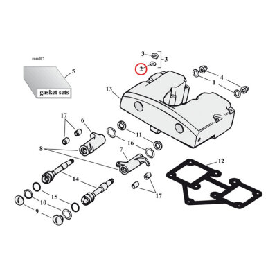 Flat washers | Lieferumfang: Nur ein Teil des abgebildeten Artikels.