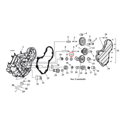 Thrust washer camshaft. .080"""" | Lieferumfang: Nur ein Teil des abgebildeten Artikels.