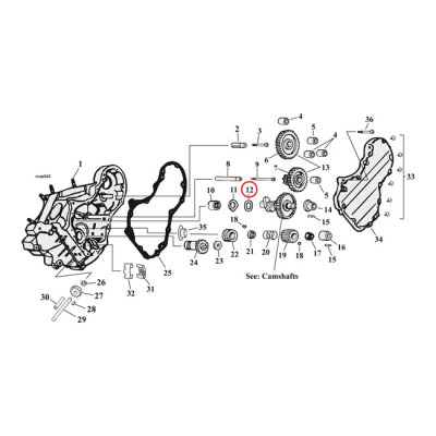 Thrust washer camshaft. .075"""" | Lieferumfang: Nur ein Teil des abgebildeten Artikels.