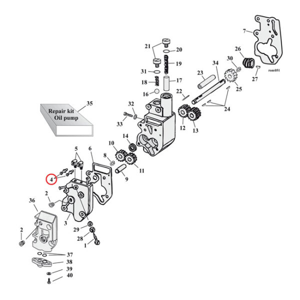 Oil line fitting, straight. Chrome | Lieferumfang: Nur ein Teil des abgebildeten Artikels.