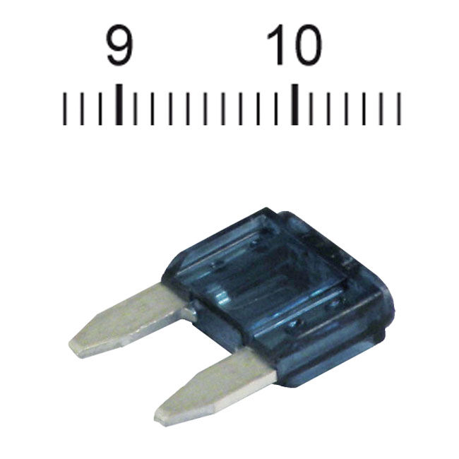 NAMZ, Mini fuse. Blue, 15A | Lieferumfang: Nur ein Teil des abgebildeten Artikels.