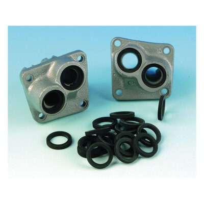 Buna-n, pushrod cover seal. Large lower. rubber | Lieferumfang: Nur ein Teil des abgebildeten Artikels.