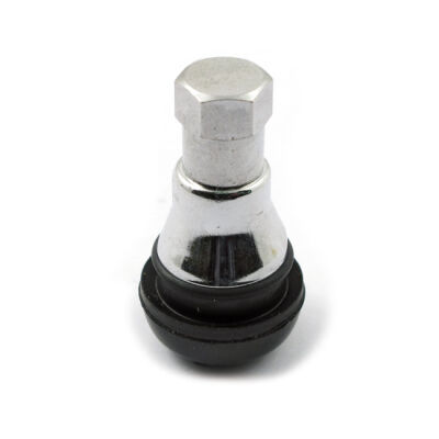 Press-in tubeless valve stem. hex cap