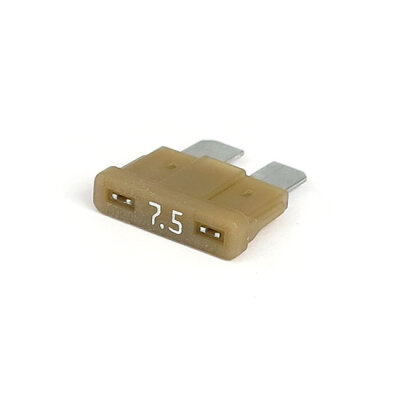 ATC fuse with LED indicator. Brown, 7.5A | Lieferumfang: Nur ein Teil des abgebildeten Artikels.
