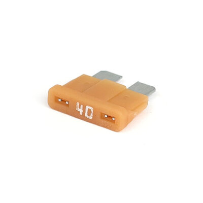 ATC fuse with LED indicator. Amber, 40A | Lieferumfang: Nur ein Teil des abgebildeten Artikels.
