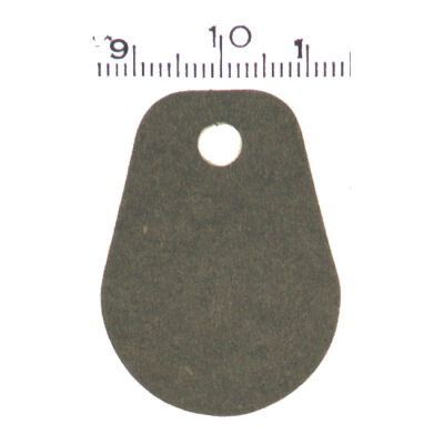 James, gasket speedometer drive hole plate | Lieferumfang: Nur ein Teil des abgebildeten Artikels.