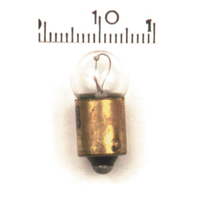 Light bulb indicator 12v/3w. Clear glass | Lieferumfang: Nur ein Teil des abgebildeten Artikels.