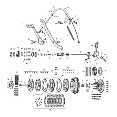 Bearing retainer springs | Lieferumfang: Nur ein Teil des abgebildeten Artikels.