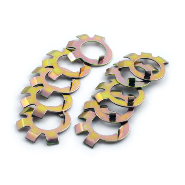 Lock tab washer, clutch hub nut | Lieferumfang: Nur ein Teil des abgebildeten Artikels.