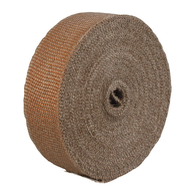 Thermo-Tec, exhaust insulating wrap. 2"""" wide. Copper | Lieferumfang: Nur ein Teil des abgebildeten Artikels.