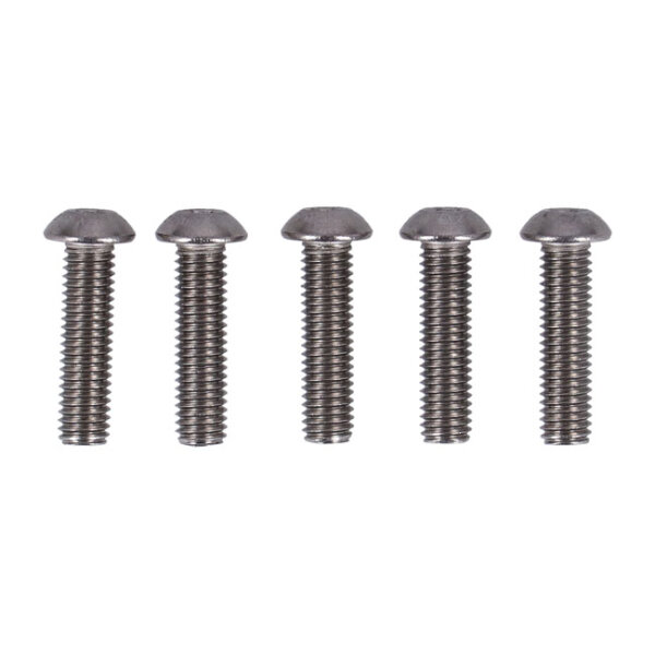 M8 x 30mm buttonhead bolt, stainless | Lieferumfang: Nur ein Teil des abgebildeten Artikels.