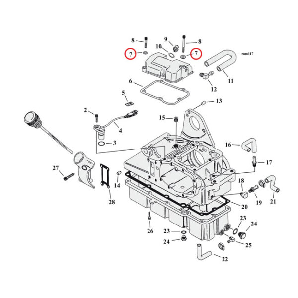 Stainless flat washers M16 | Lieferumfang: Nur ein Teil des abgebildeten Artikels.