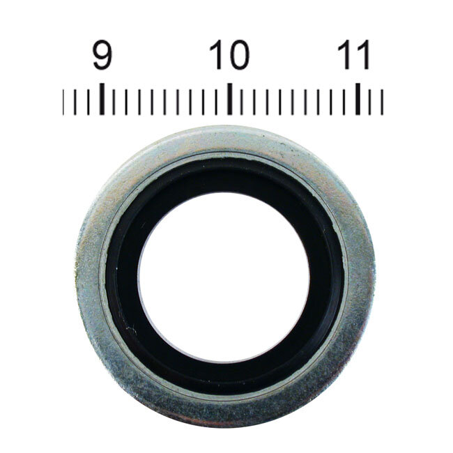 James, drain plug seal washer. Bonded steel | Lieferumfang: Nur ein Teil des abgebildeten Artikels.