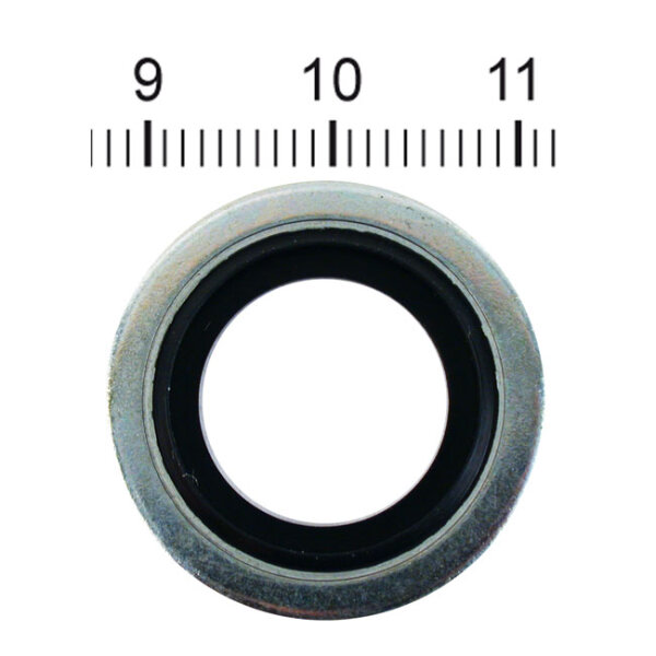 James, drain plug seal washer. Bonded steel |...