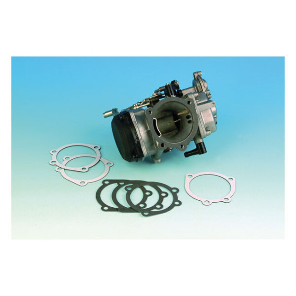 James, carb to air cleaner housing gasket. Keihin CV | Lieferumfang: Nur ein Teil des abgebildeten Artikels.