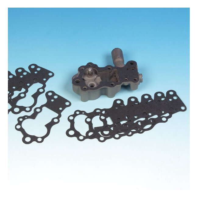 James, oil pump body to case gaskets. Paper | Lieferumfang: Nur ein Teil des abgebildeten Artikels.