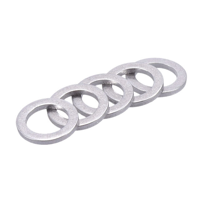 GW, brake line washers, 3/8"""" (10mm). Aluminum | Lieferumfang: Nur ein Teil des abgebildeten Artikels.
