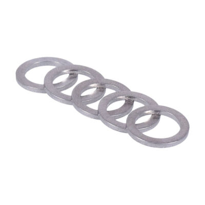 GW, brake line washers, 12mm. Aluminum | Lieferumfang: Nur ein Teil des abgebildeten Artikels.