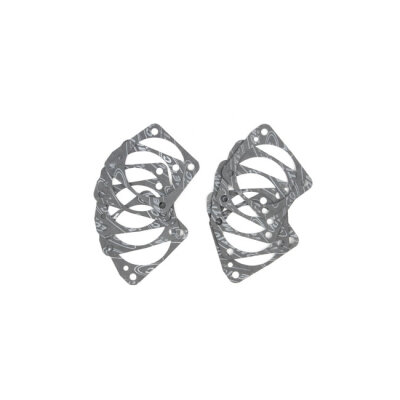 Cometic, tappet block gasket. Front. Fiber | Lieferumfang: Nur ein Teil des abgebildeten Artikels.