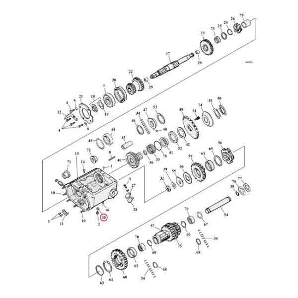 Cometic, seal washer transm. drain plug / oil screen plug...