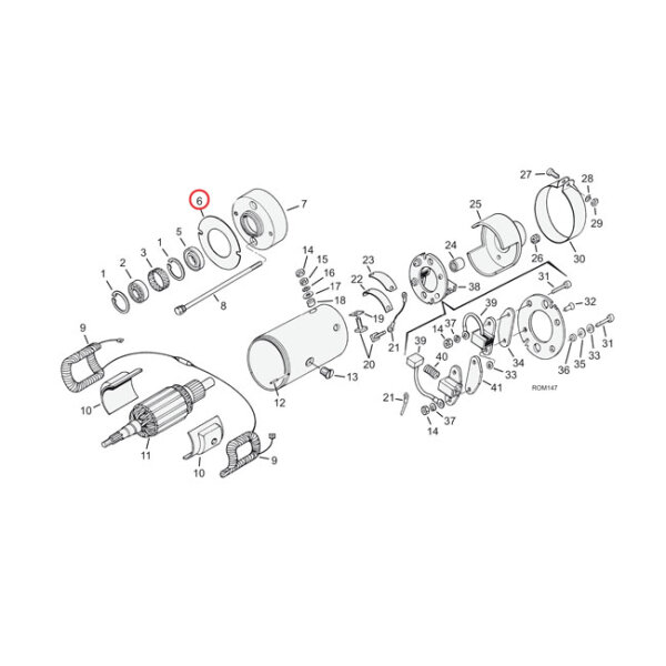 Cometic, generator mount gasket | Lieferumfang: Nur ein...