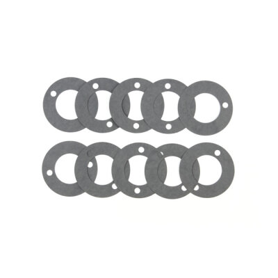 Cometic, gasket starter motor mount. Fiber | Lieferumfang: Nur ein Teil des abgebildeten Artikels.