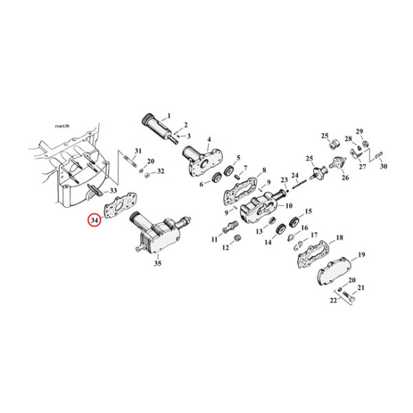 Cometic, oil pump inner cover to case gasket |...