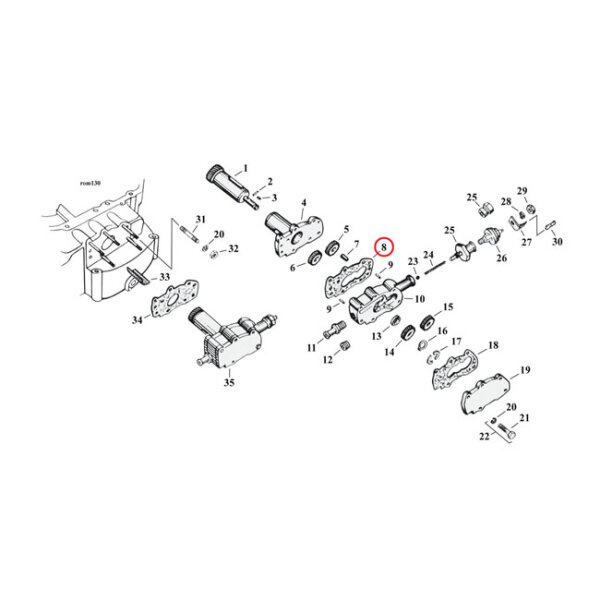 Cometic, oil pump body to inner cover gasket |...