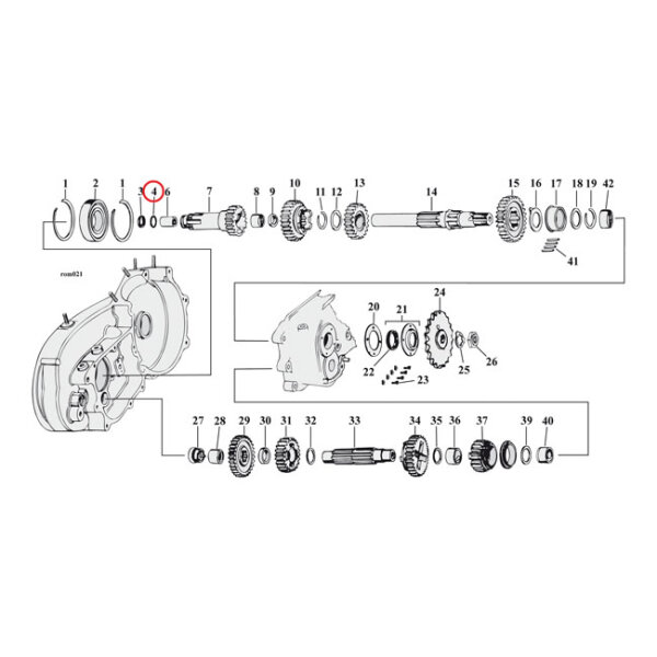 Cometic, o-ring clutch gear | Lieferumfang: Nur ein Teil...