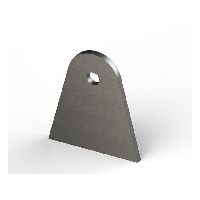 MCS laser cut steel mounting tab | Lieferumfang: Nur ein Teil des abgebildeten Artikels.