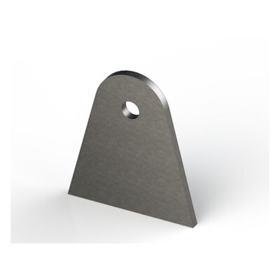 MCS laser cut steel mounting tab | Lieferumfang: Nur ein Teil des abgebildeten Artikels.