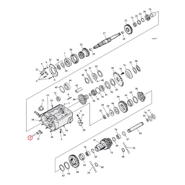 Screw, countersunk head. bumper plate kickstarter |...