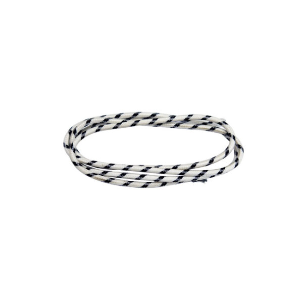 Classic cloth covered wiring, 25ft. roll. White/black |...