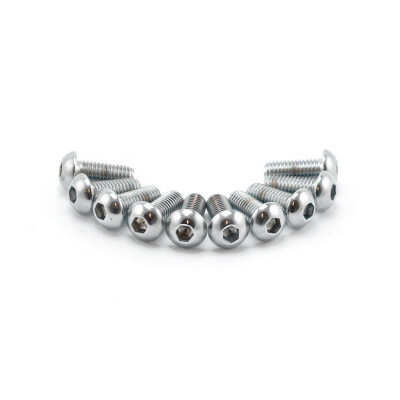 Colony 8mm x 35mm button head allen bolts chrome | Lieferumfang: Nur ein Teil des abgebildeten Artikels.