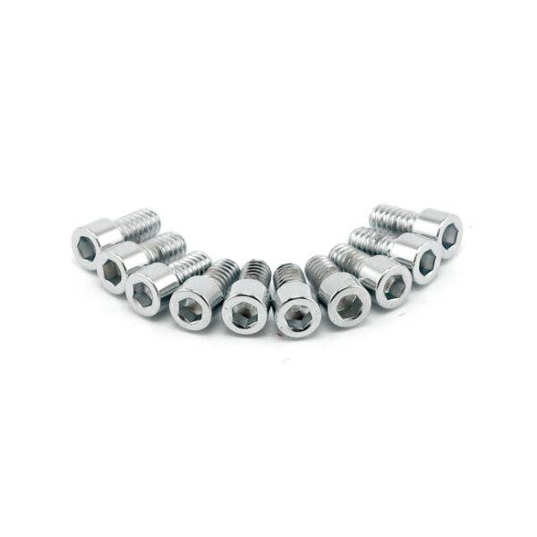Colony 1/4-28 x 1 allen bolts polished chrome |...