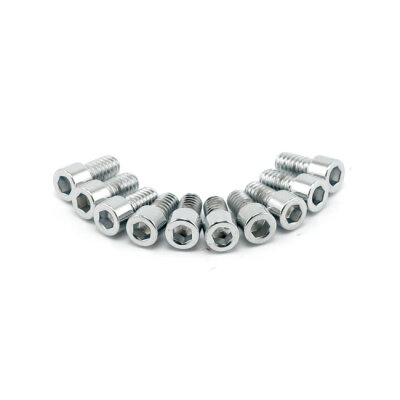 Colony 1/4-20 x 2-3/4 allen bolts polished chrome | Lieferumfang: Nur ein Teil des abgebildeten Artikels.