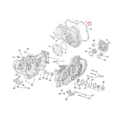 Bushing, shifter shaft | Lieferumfang: Nur ein Teil des abgebildeten Artikels.