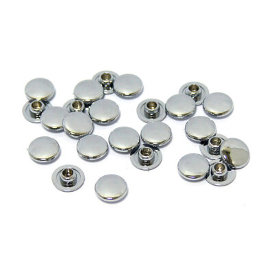 Push-in mushroom allen head plugs M8. Chrome | Lieferumfang: Nur ein Teil des abgebildeten Artikels.