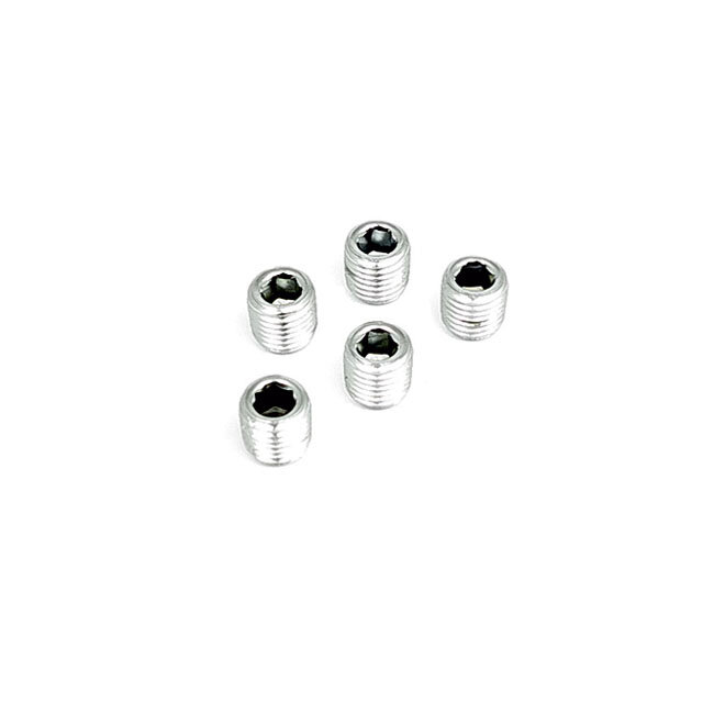 GW, 1/16-27 NPT allen pipe plug. Chrome | Lieferumfang: Nur ein Teil des abgebildeten Artikels.